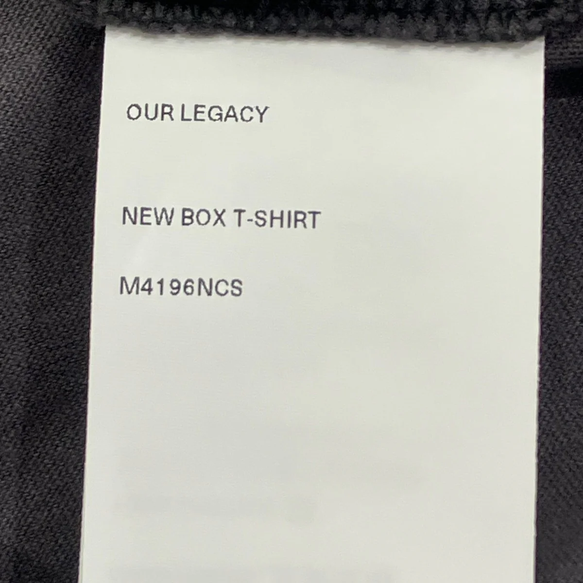 NEW BOX T-SHIRTTシャツM4196NCS - Image 7