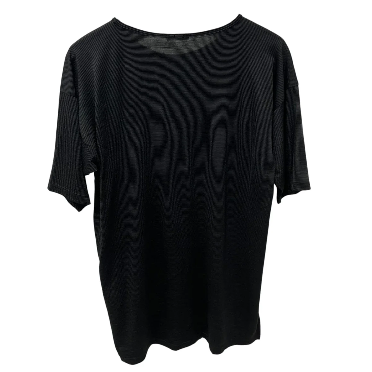 R.SANDIN Stripe Wool Pocket T-ShirtTシャツNN-3402J15 - Image 2