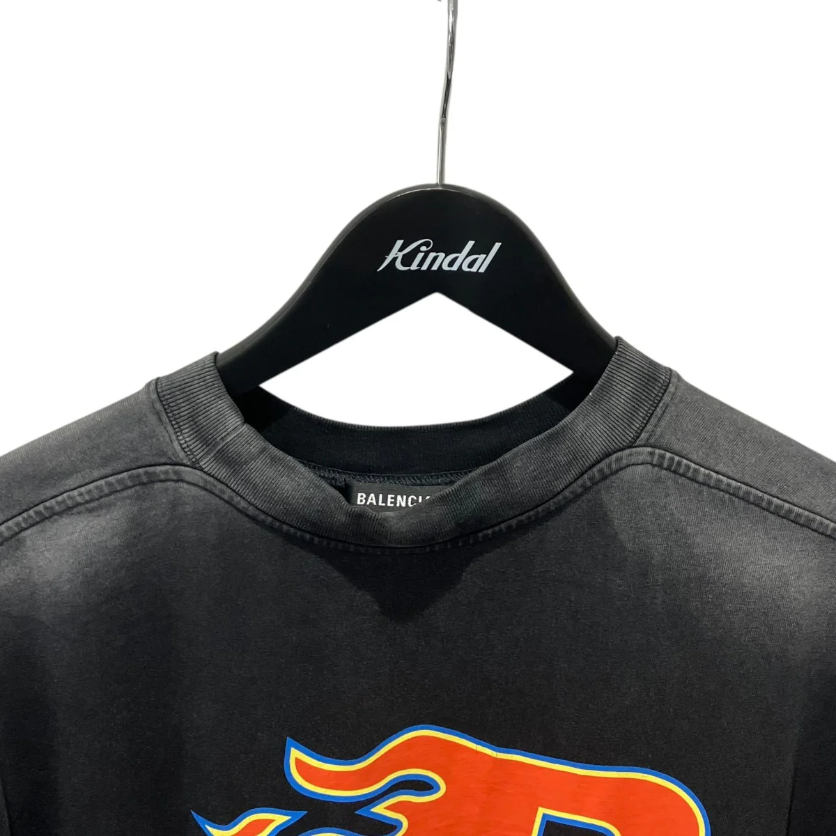21SSFlame print TEETシャツ656978 - Image 3