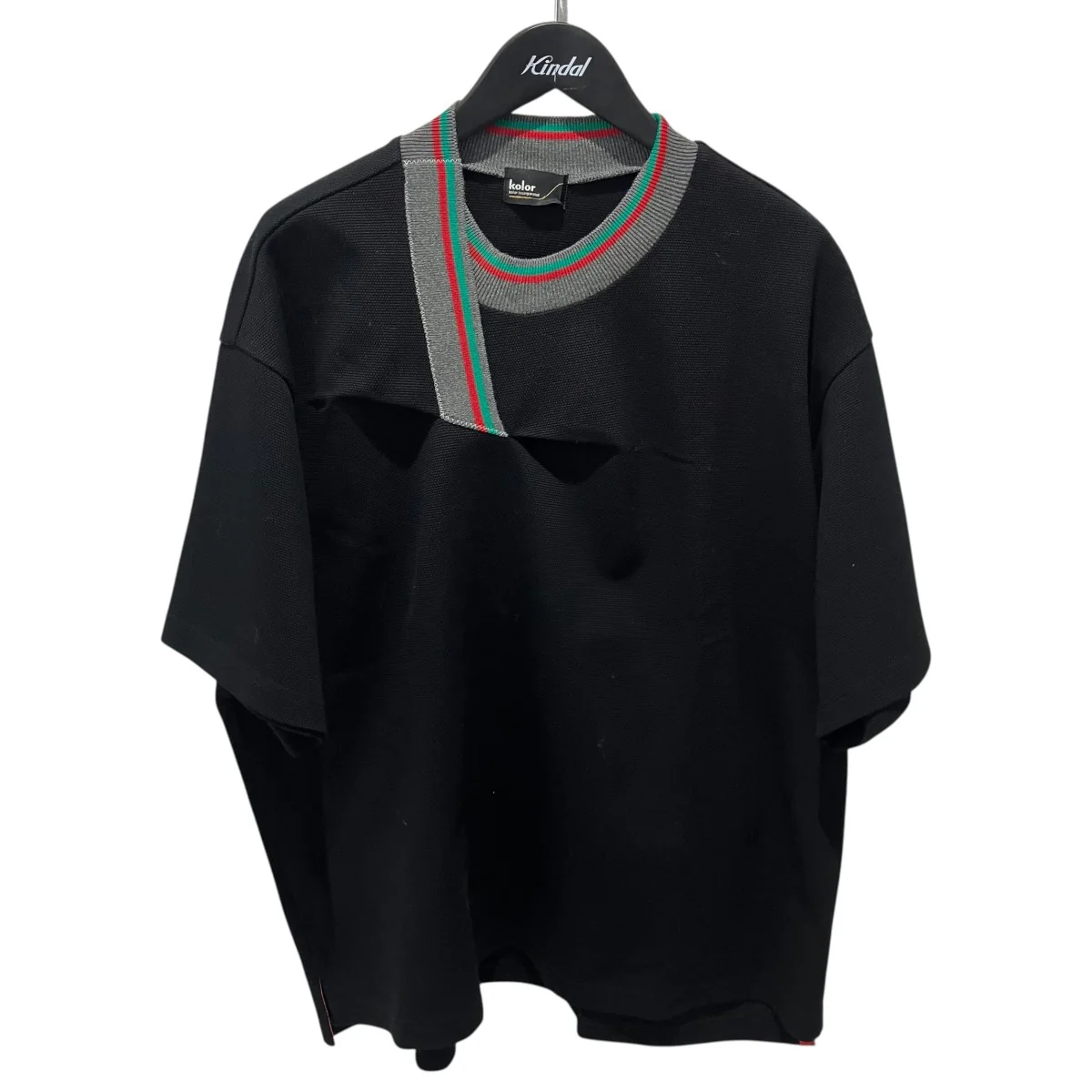 鹿の子ドッキングTシャツTシャツ23WCM-T06203