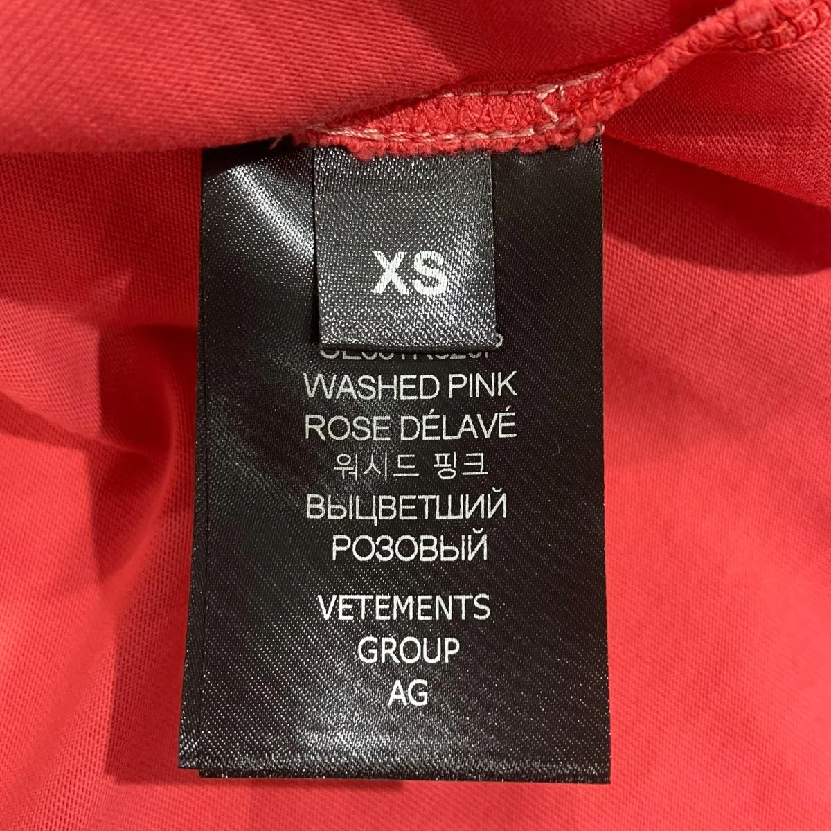 ダメージ加工メッセージロゴTシャツTシャツUE63TR320P - Image 5