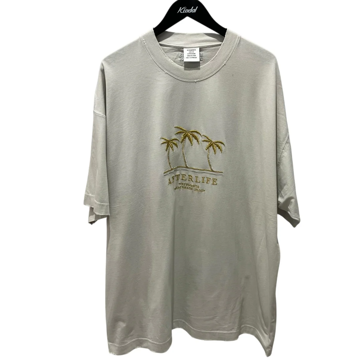 EMBROIDERED AFTERLIFE T-SHIRTTシャツUE63TR241W