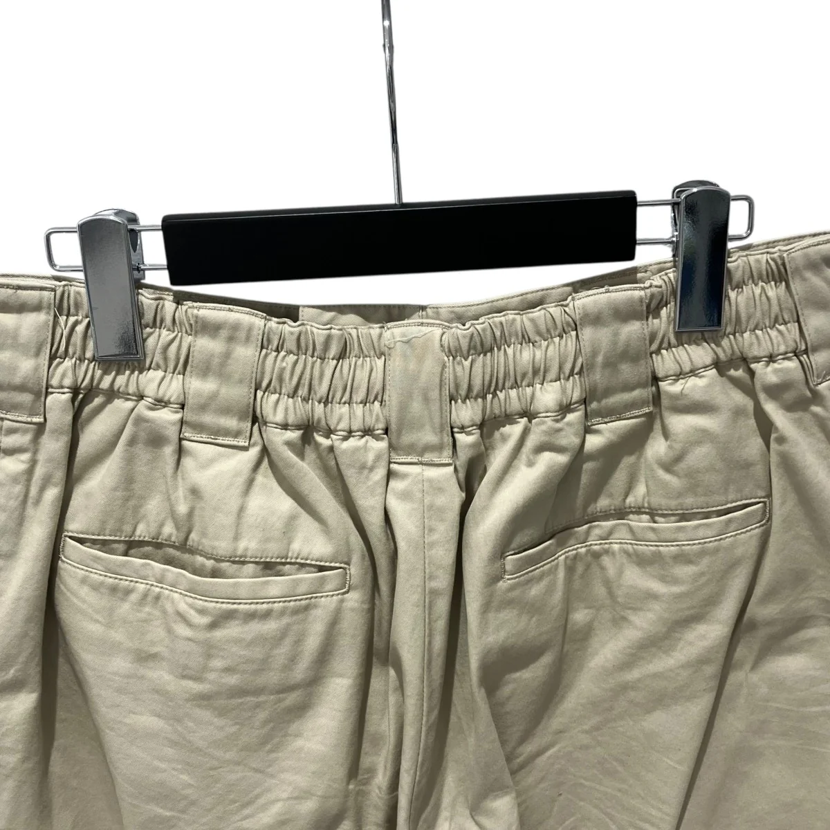 EV25-PT29 TWO TUCK COTTON WIDE SHORTショートパンツ - Image 5