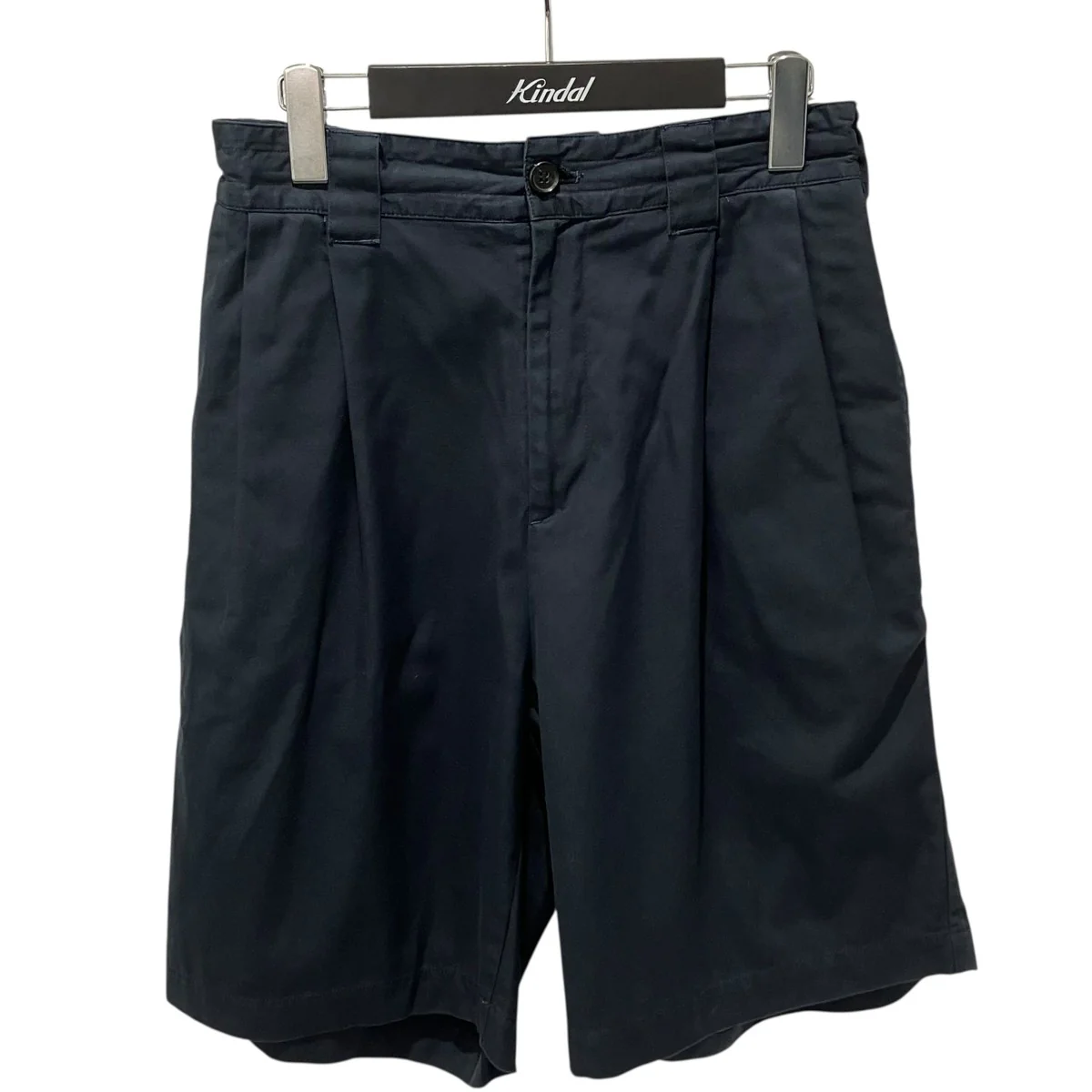 EV25-PT29 TWO TUCK COTTON WIDE SHORTショートパンツ