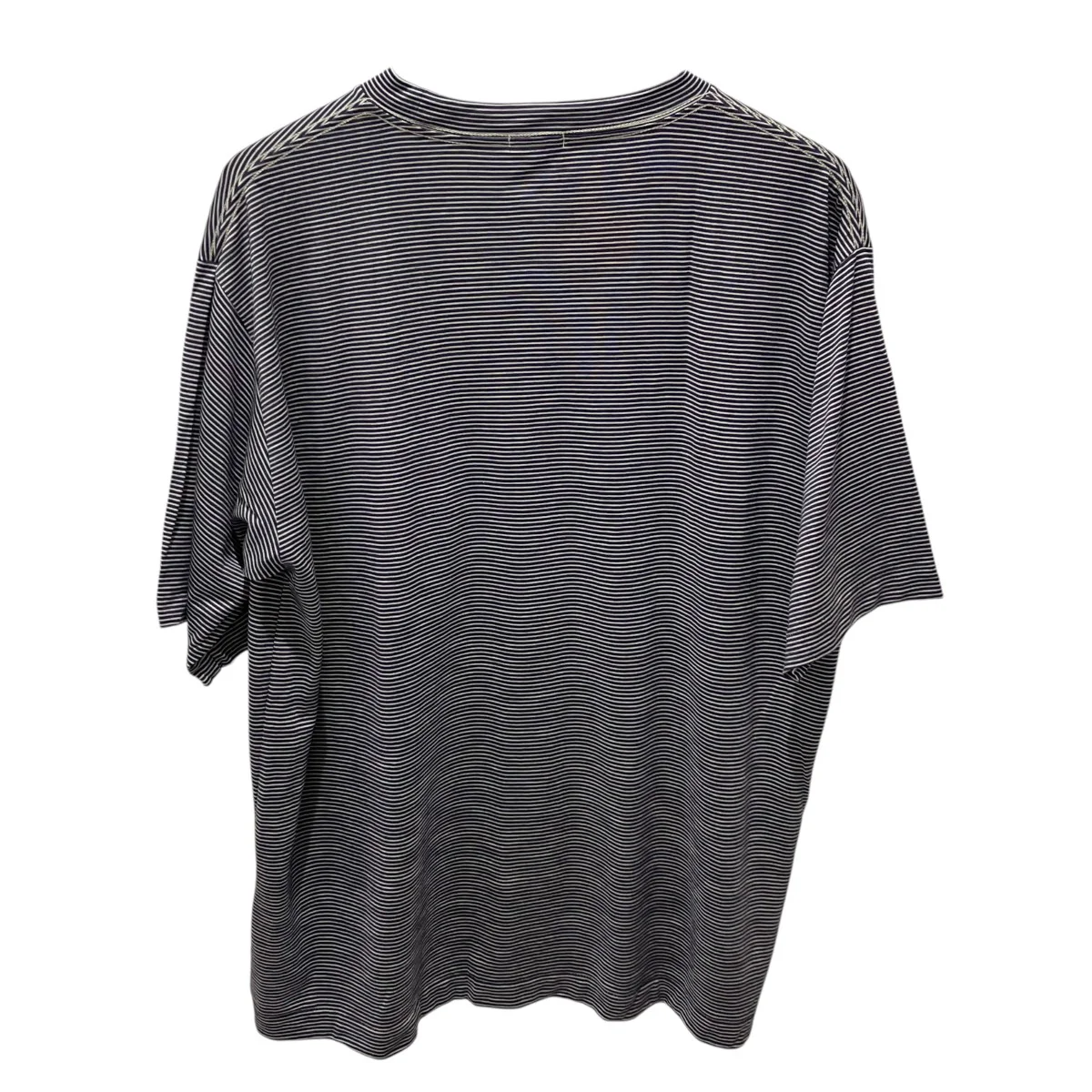 ウール天竺 クルーネック ボーダーTシャツT01-05006 - Image 2