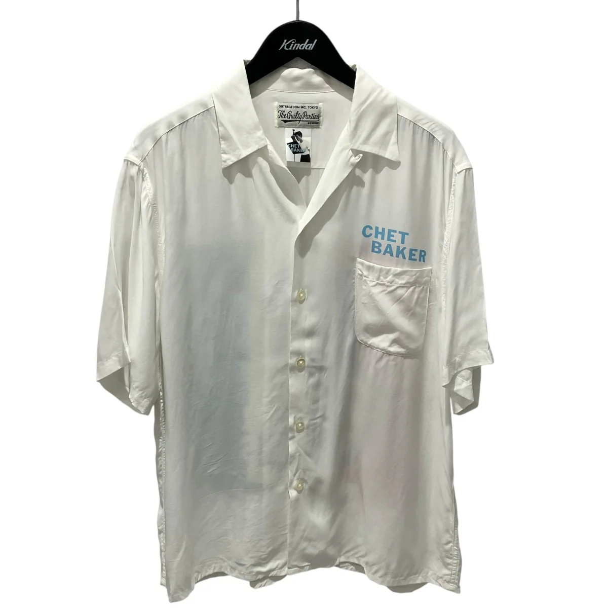 CHET BAKER S S HAWAIIAN SHIRTアロハシャツ