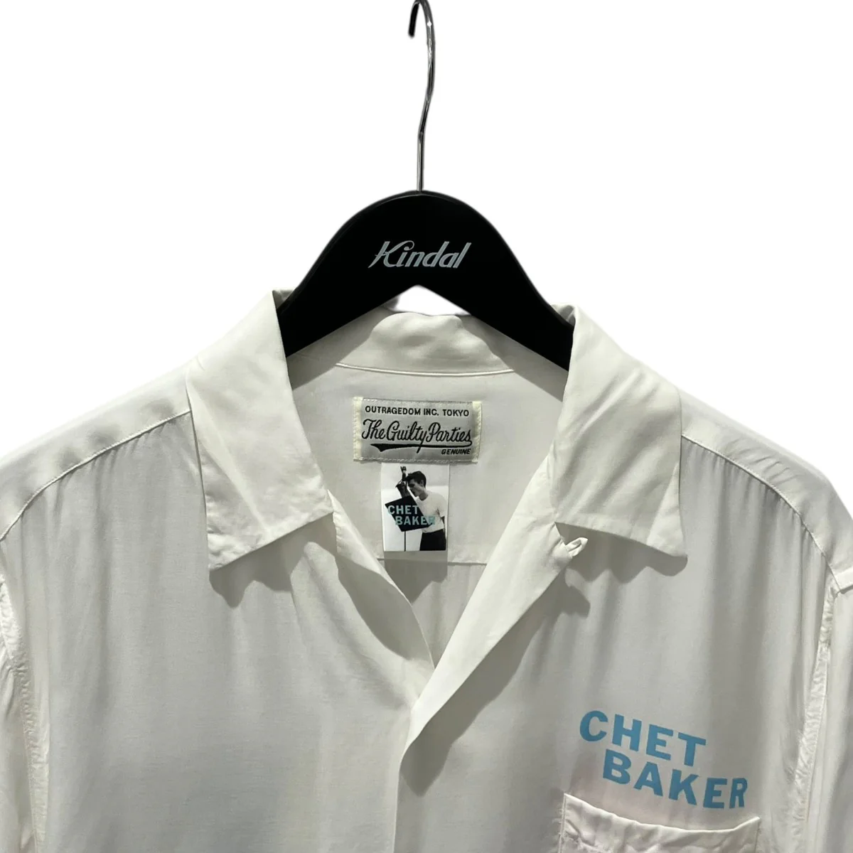 CHET BAKER S S HAWAIIAN SHIRTアロハシャツ - Image 3