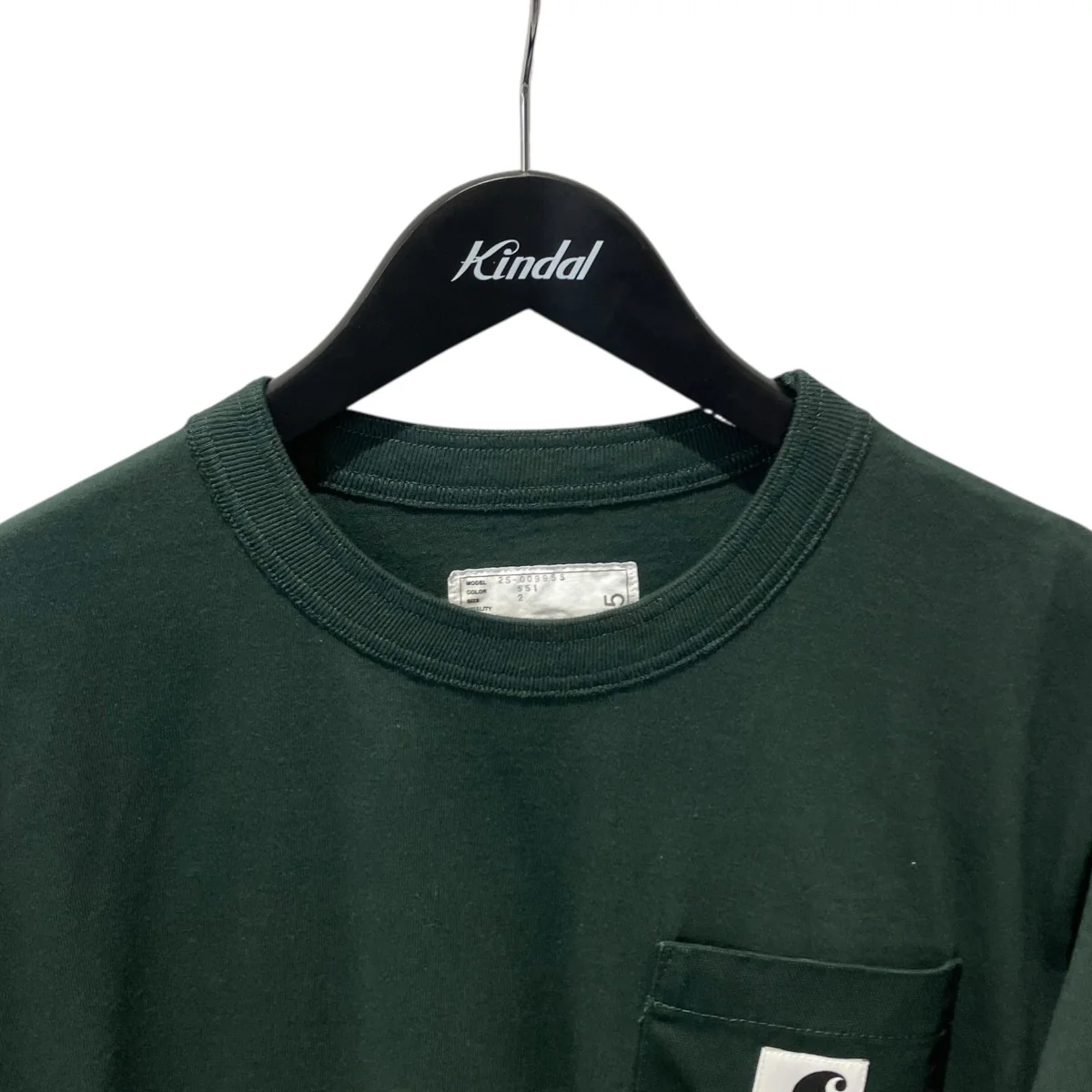 25AWCarhartt WIP Cotton Jersey T-shirt半袖カットソー25-00995S - Image 3