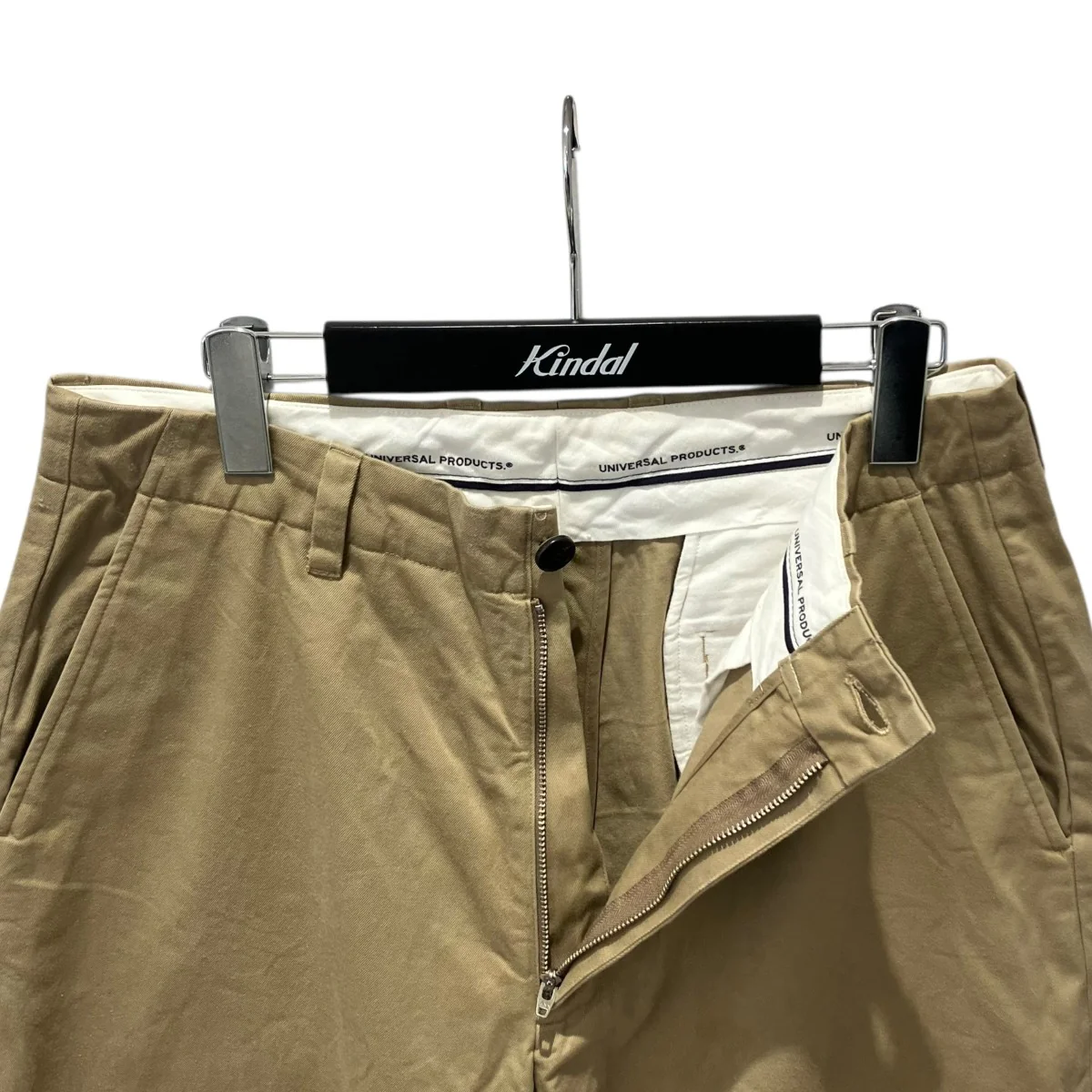 NO TUCK WIDE CHINO TROUSERSチノパン193-60504 - Image 3