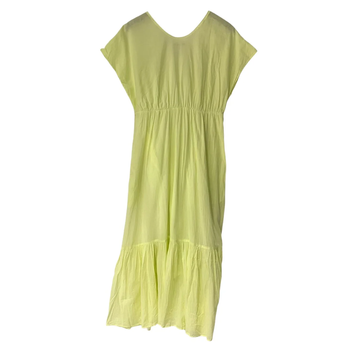 Cotton Voile V Neck Dress半袖ワンピース010541CA1 - Image 2