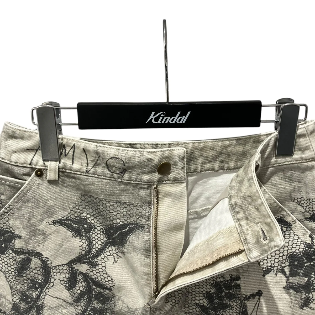 MEDI TROMPE L’OEIL LACE PRINT MINI SKIRTミニスカート0225109821050 - Image 3
