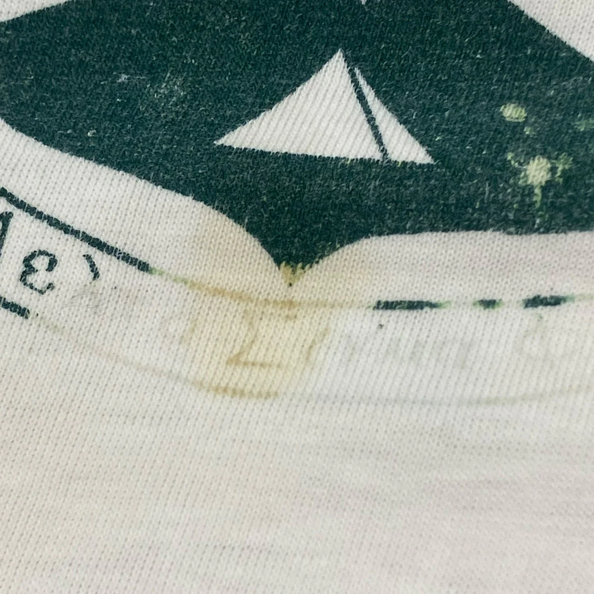 60s ランタグ DELTA SIGMA PHIリンガーTシャツ - Image 6