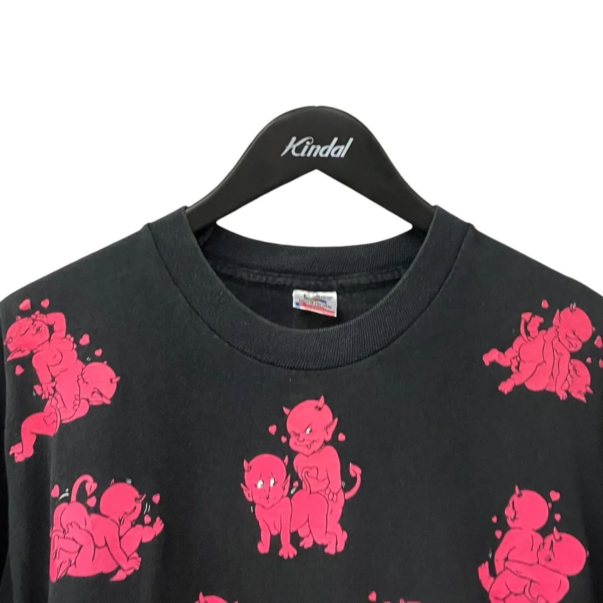 90s FASHION VICTIM DEVIL SEXTシャツ - Image 3