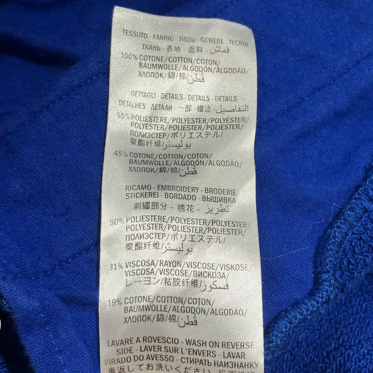 XJBHJ ロゴジップパーカーパーカー - Image 6