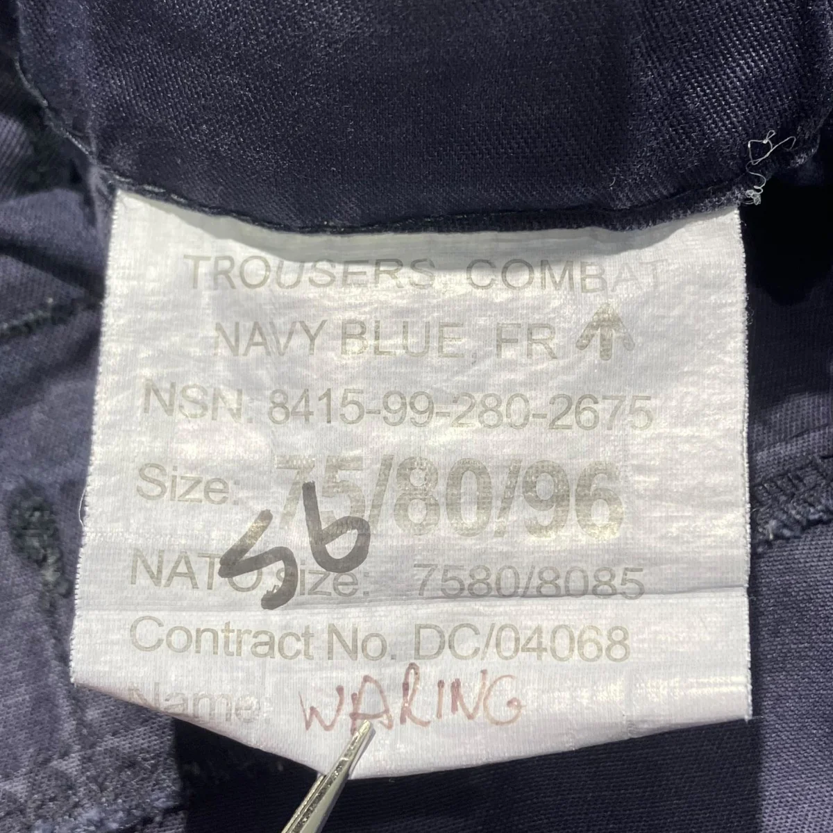 COMBAT TROUSERSパンツ8415-99-280-2675 - Image 6