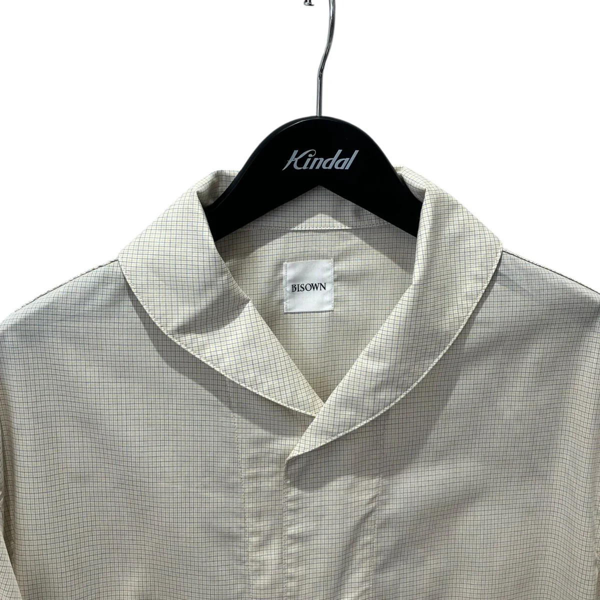 26SSDSADSTOCK TC MINICHECK SHAWL SHIRTSシャツ26S-BIS-BZ07E - Image 3