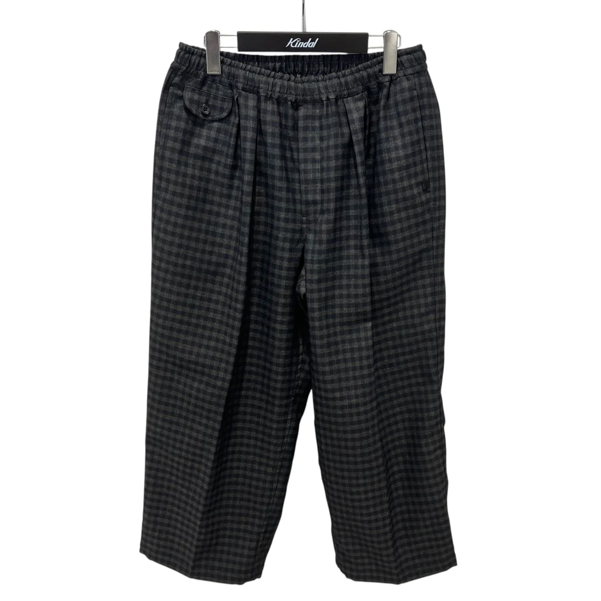 TECH WIDE EASY 2P TROUSERS PLAIDSイージーパンツBP-36022W