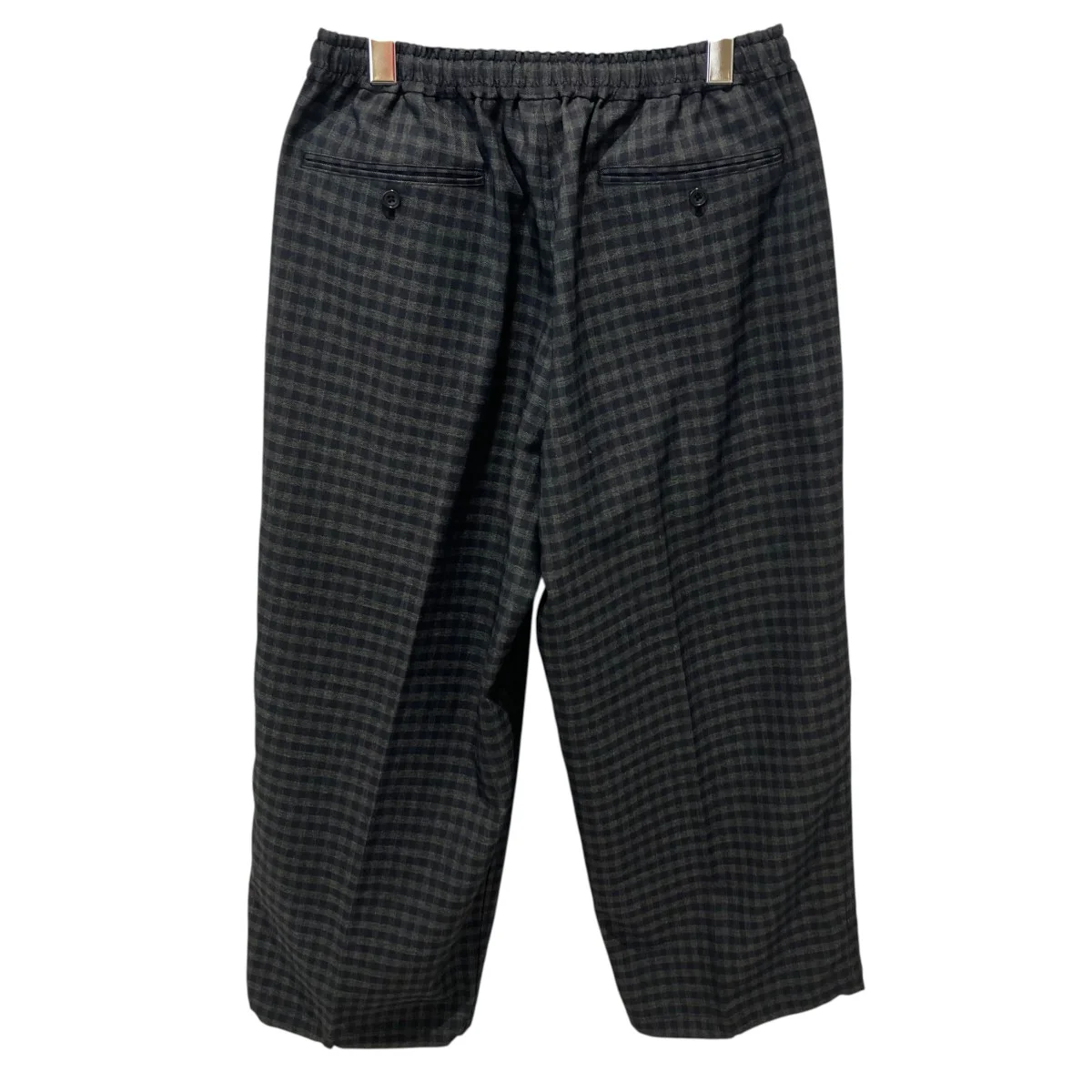 TECH WIDE EASY 2P TROUSERS PLAIDSイージーパンツBP-36022W - Image 2