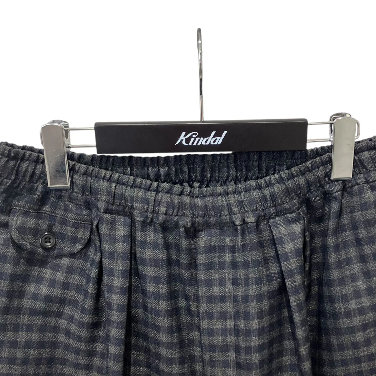 TECH WIDE EASY 2P TROUSERS PLAIDSイージーパンツBP-36022W - Image 3