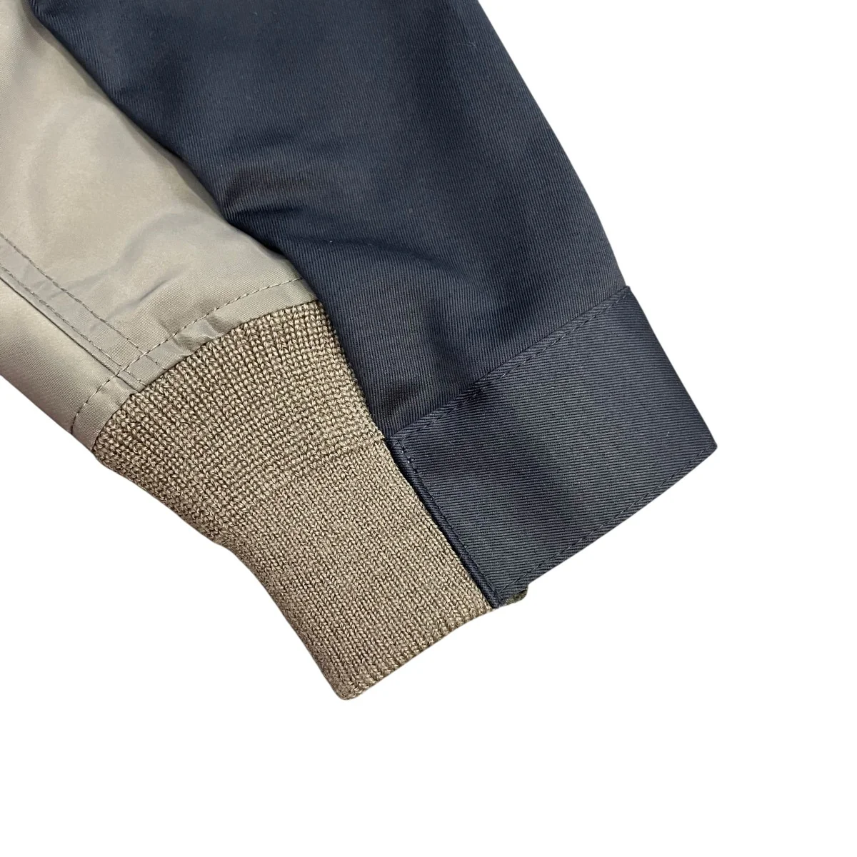 24SSCotton Chino x Nylon Twill Blousonジャケット24-03316M - Image 4