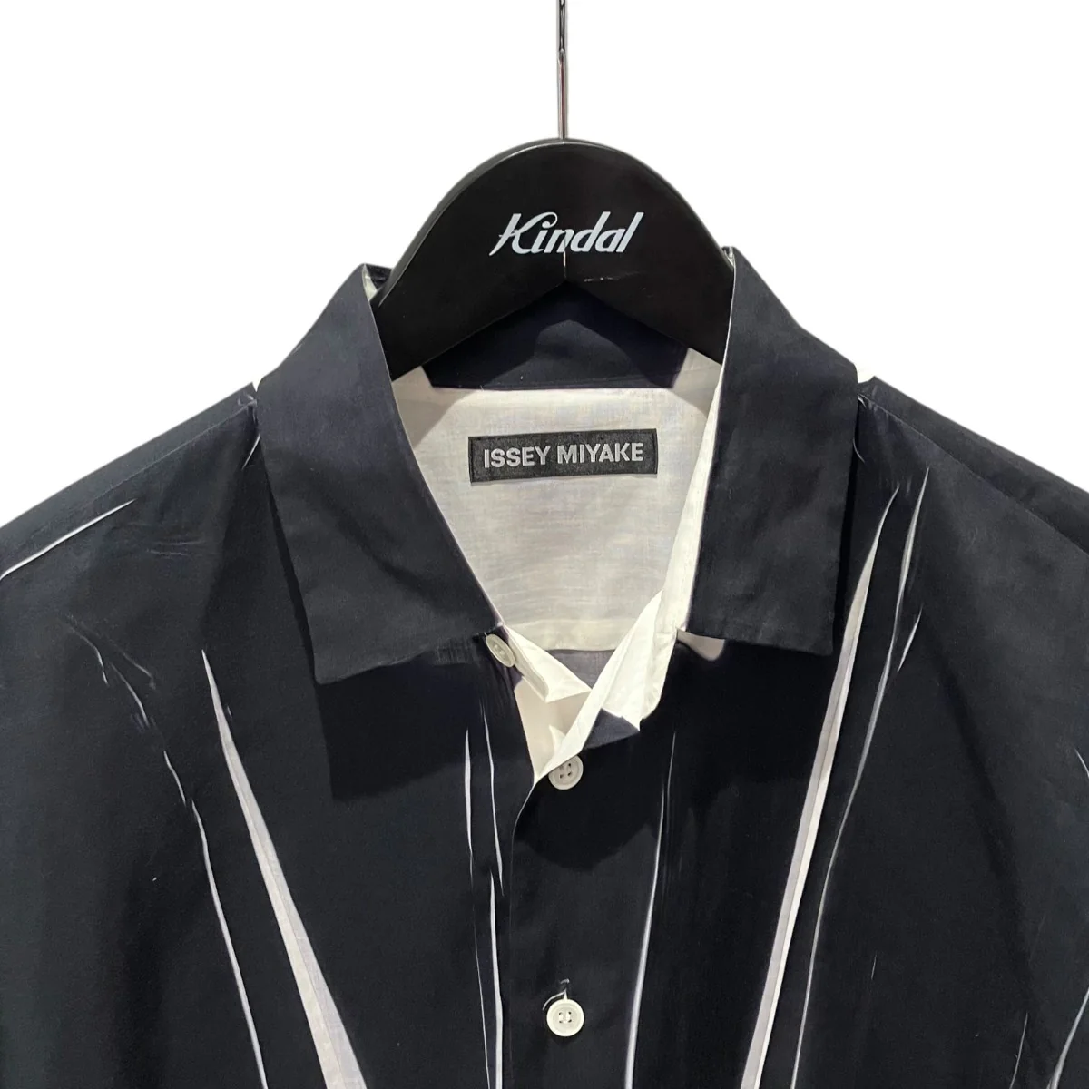 プリーツ加工染シャツ長袖シャツME61FJ013 - Image 3