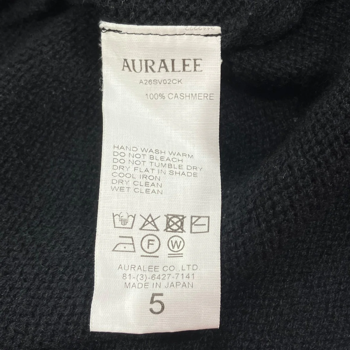 26SSSUMMER CASHMERE KNIT V-NECK P OニットA26SV02CK - Image 5