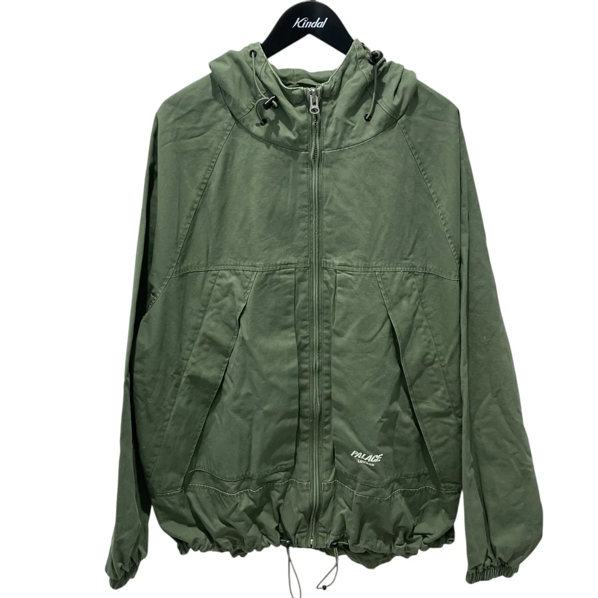 WASHED COTTON HOODED JACKETフーデッドジャケット