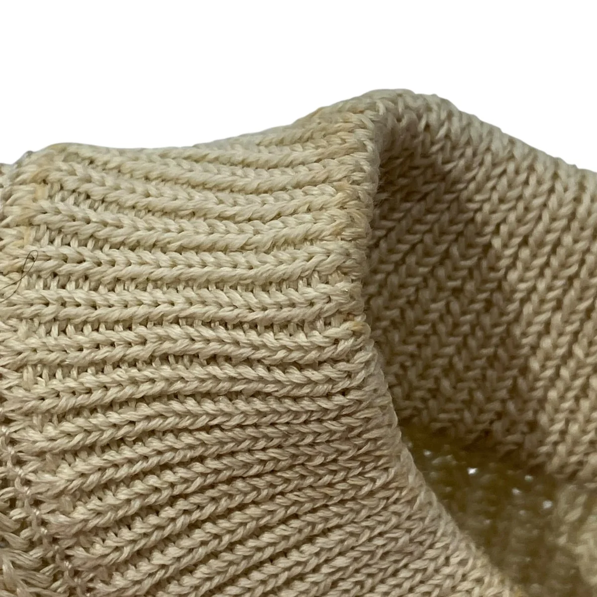 25SSFLAT YARN RIB KNIT SHORT POセーターA25SP05SY - Image 6