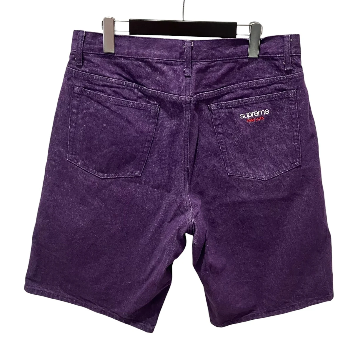 25SSBaggy Denim Short Purpleハーフパンツ - Image 2