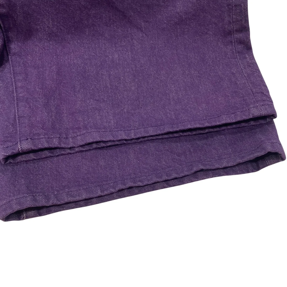 25SSBaggy Denim Short Purpleハーフパンツ - Image 4