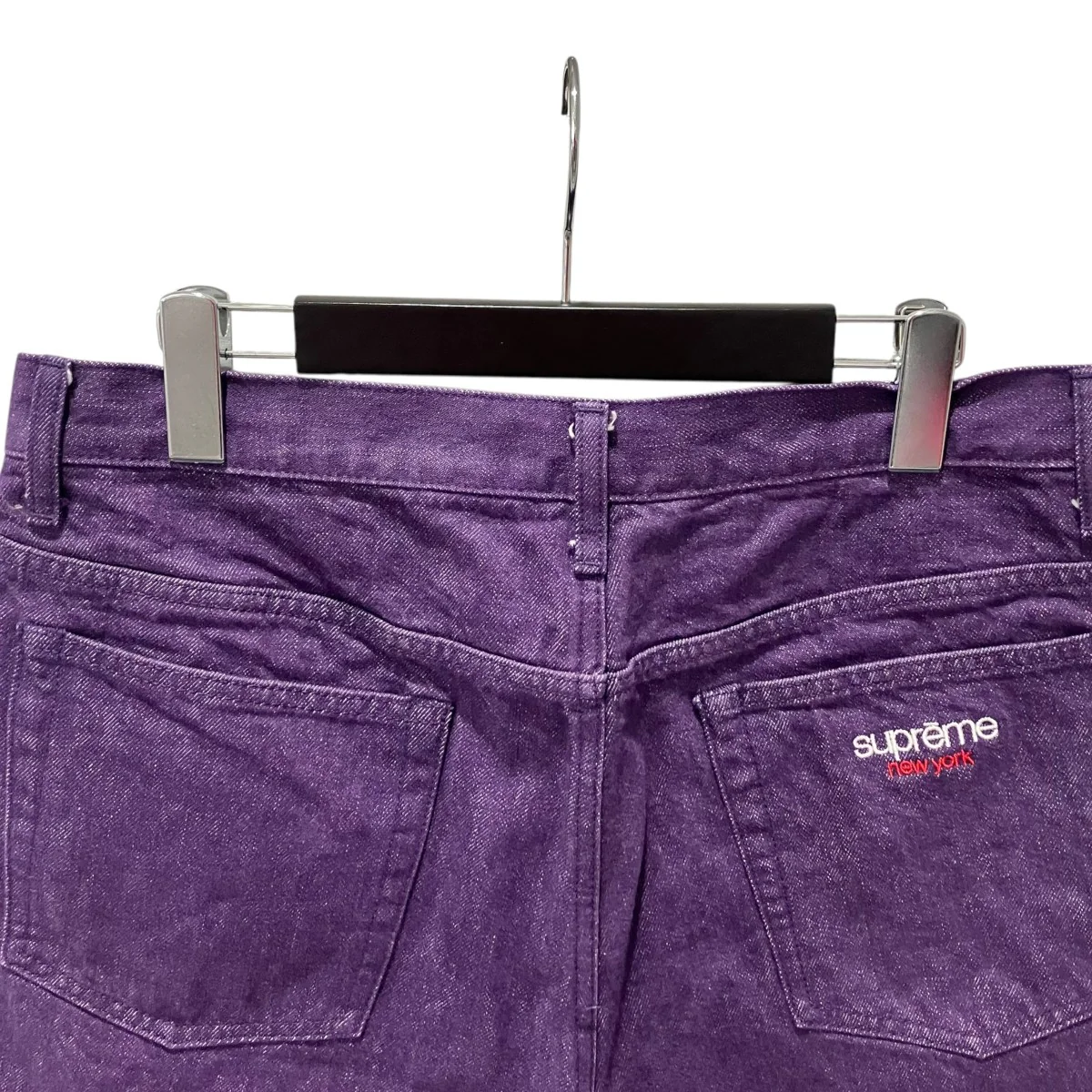 25SSBaggy Denim Short Purpleハーフパンツ - Image 5