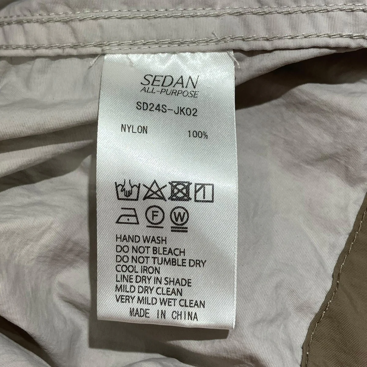 24SSBig Light JacketナイロンジャケットSD24S-JK02 - Image 6