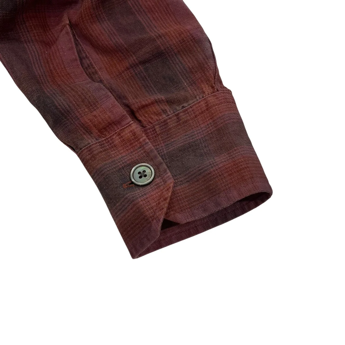 BORROWED SHIRT Idaho Flannel Check長袖シャツM4252BIDC - Image 4