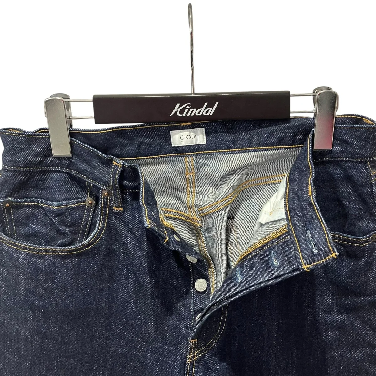 STRAIGHT 5 POCKET PANTSデニムパンツPTLM-21STB - Image 3