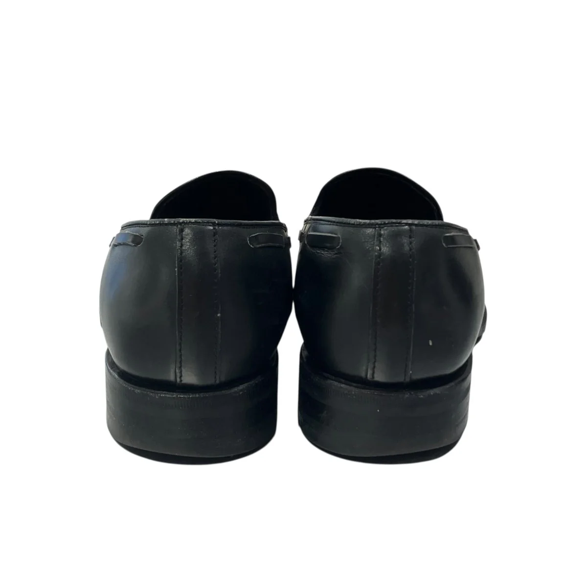 98811 BLACK CALF DAINITE SOLEタッセルローファー - Image 5