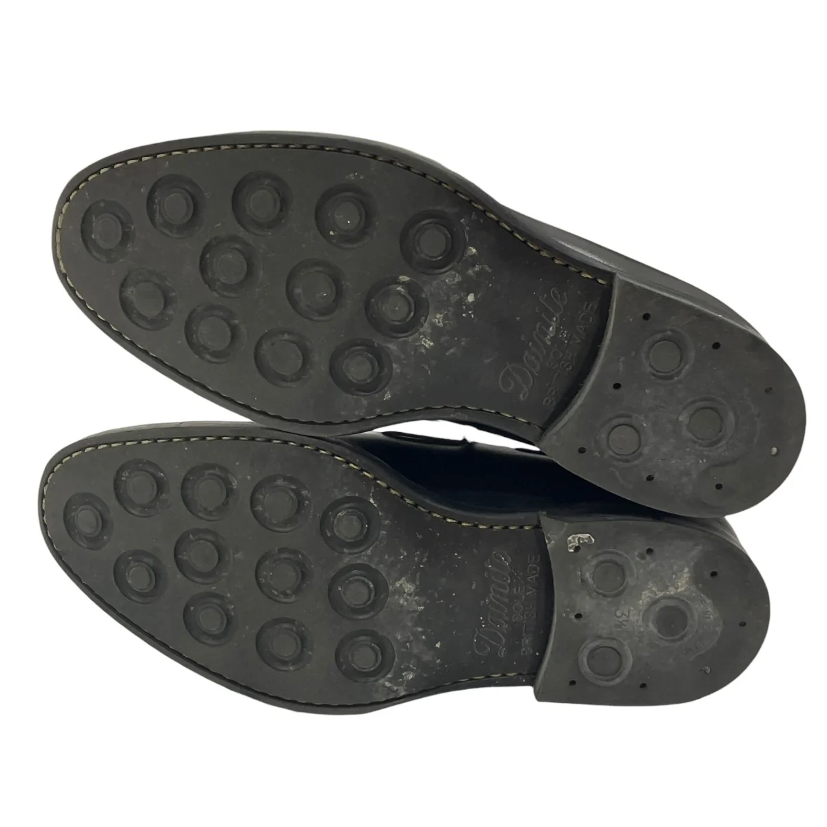 98811 BLACK CALF DAINITE SOLEタッセルローファー - Image 6
