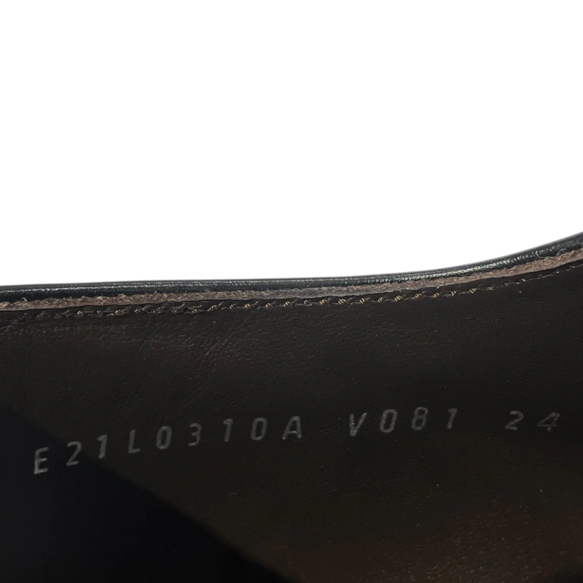 E21L0310A V081 プレーントウレザーシューズ - Image 7