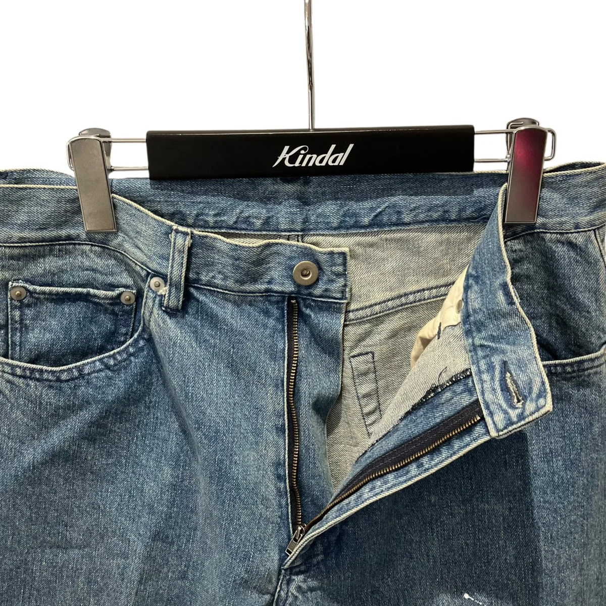25AWDENIM SEMI FLARED TROUSERSデニムパンツRM252-012 - Image 3