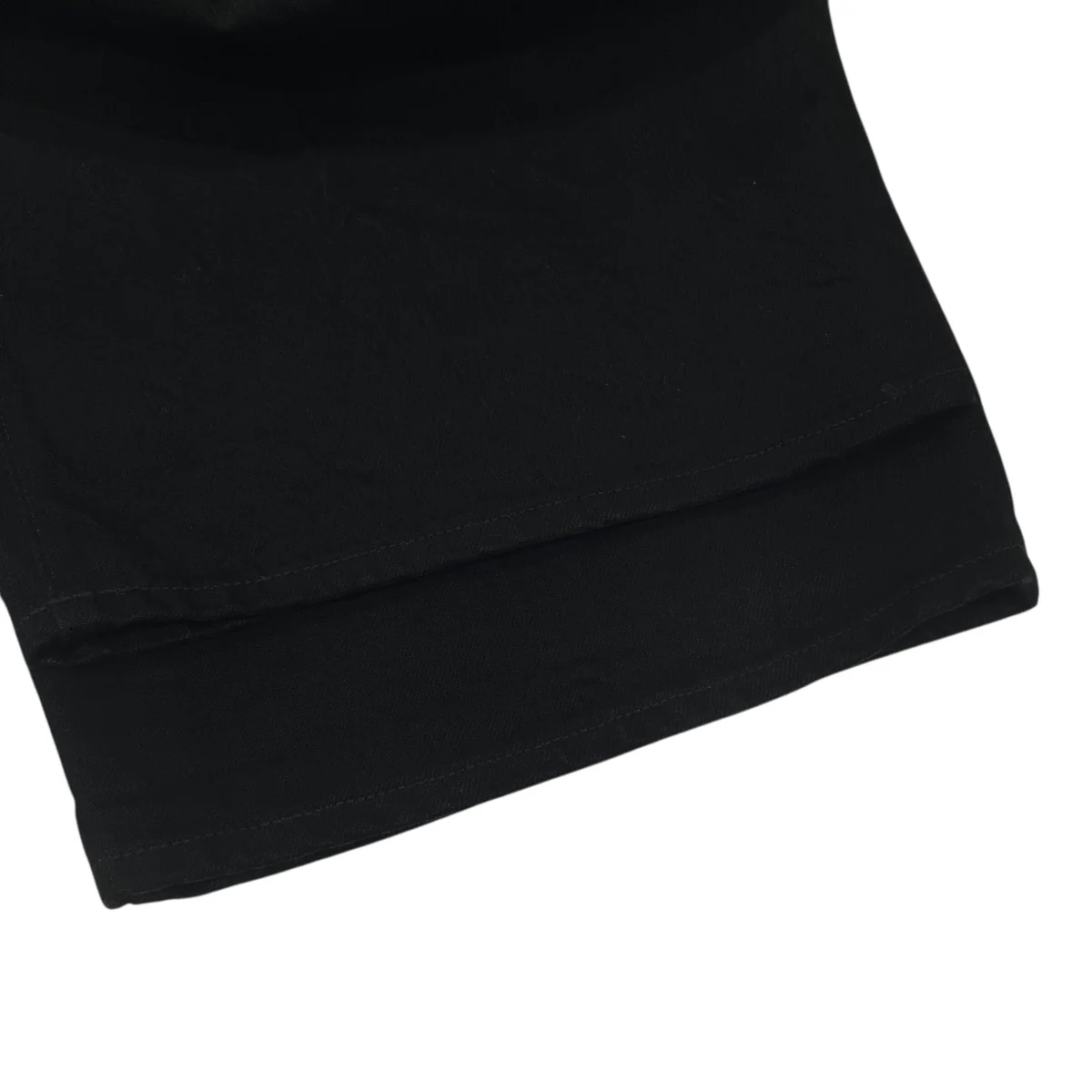 ワイドプリーツ CROP ブラック MADE OF JAPANデニムパンツA9136-0000 - Image 4