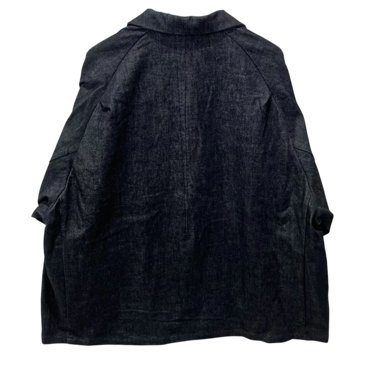 VESTE TWO BUTTON ORGANIC DENIM ONE WASHデニムジャケット - Image 2