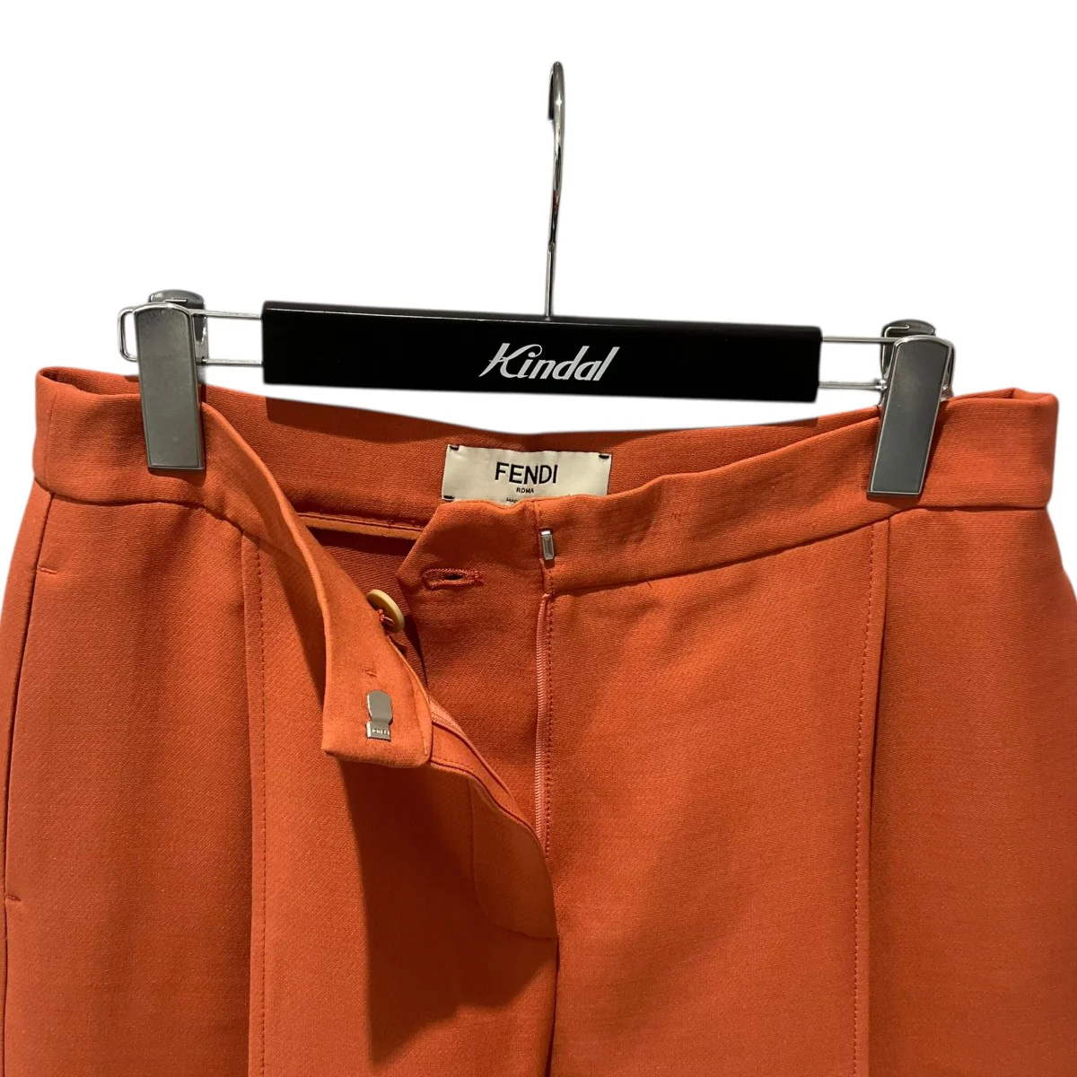 Cropped Tailored TrousersワイドパンツFR6096 46R - Image 3