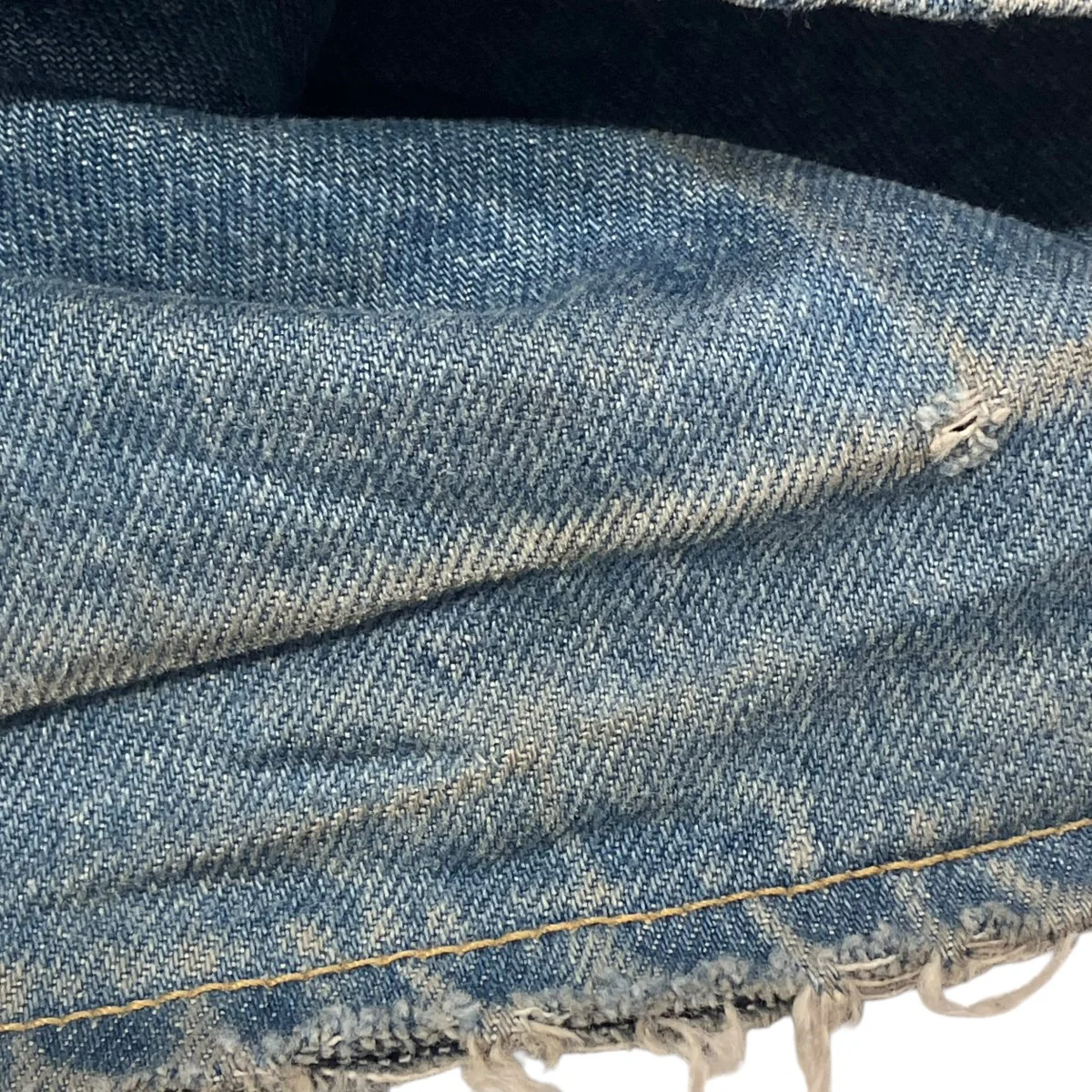Loose Fit Inside Out DenimワイドデニムパンツID-PT33 - Image 10