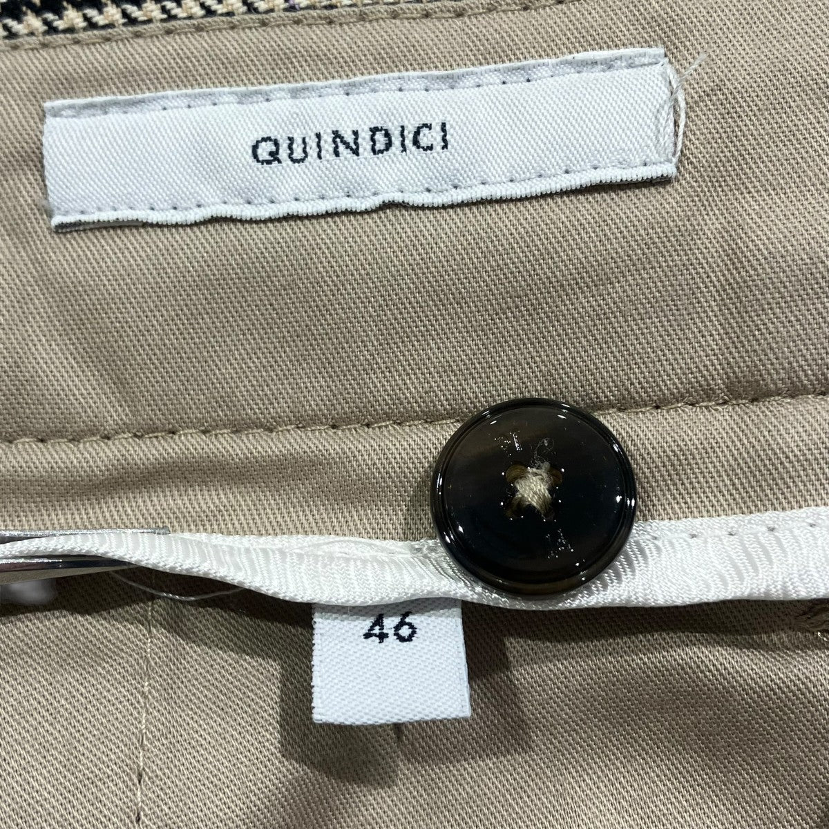 QUINDICI  グレンッチェックスラックス - Image 6