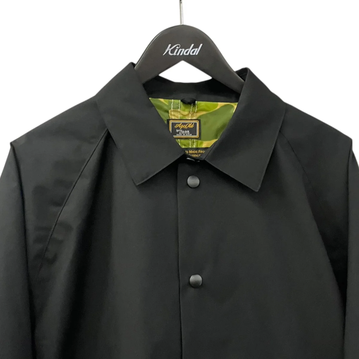 Bean Coach Jacket “Black Waterproof ＆ Duck Hunterコーチジャケット - Image 3