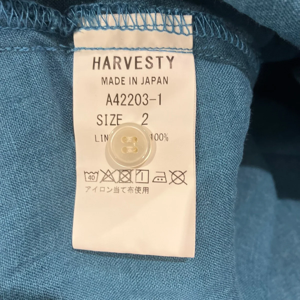 FRENCH LINEN S S SHIRTS ROBEシャツワンピースA42203-1 - Image 5
