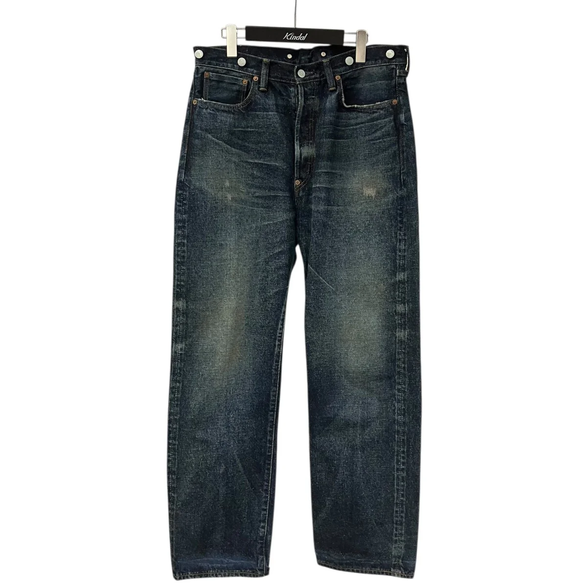 #002 1942 LV JEANS ヴィンテージ加工デニムパンツ