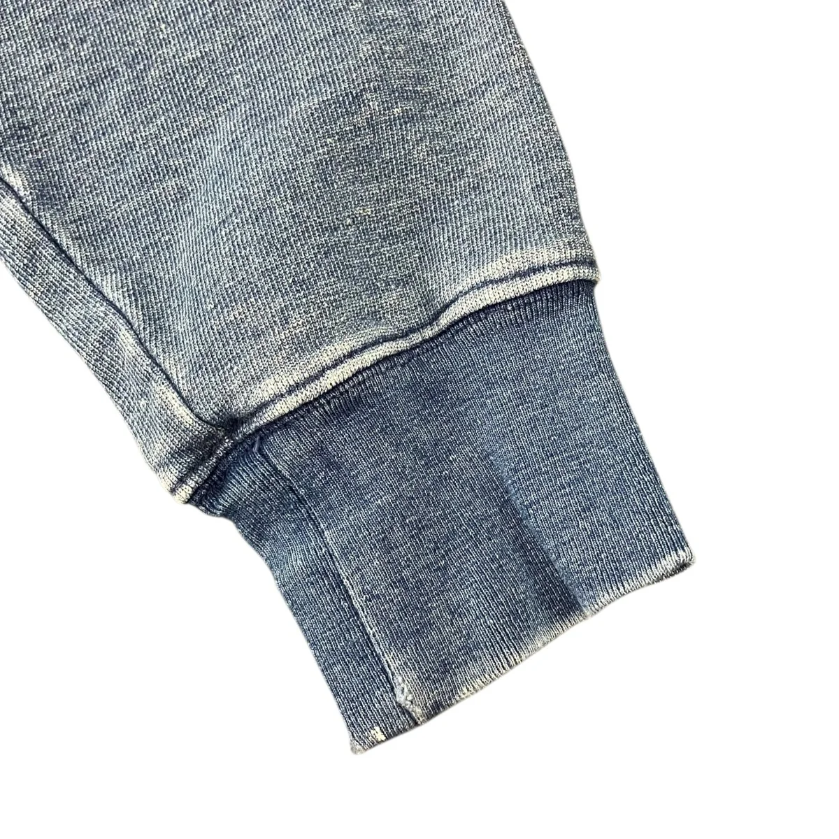 VINTAGE加工 ペイントスウェットデニムシャツ - Image 4