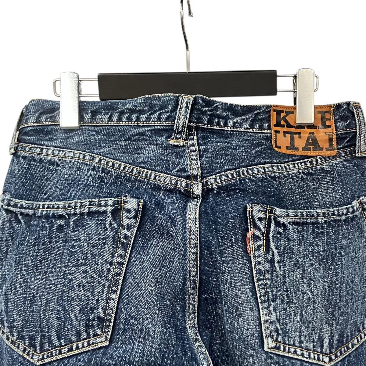 セルビッチ赤耳 VINTAGE加工デニムデニムパンツ - Image 5
