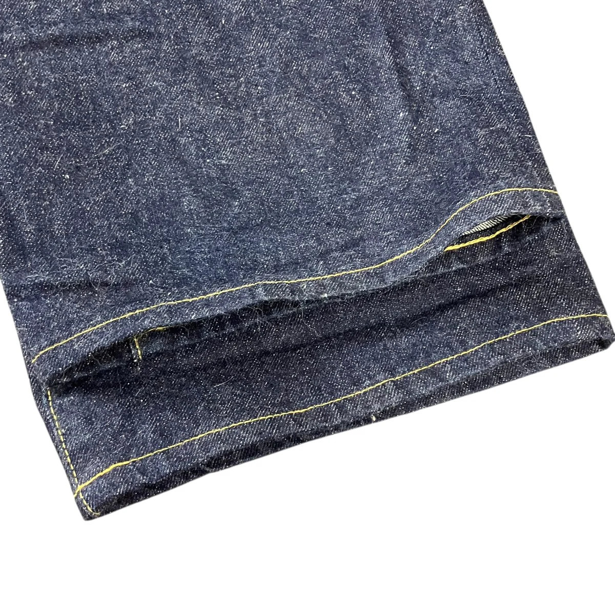 STRAIGHT DENIM PANTS PAST背面ハートタグ破れデニムパンツHM31PT001 - Image 4
