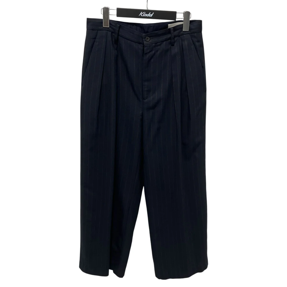 Buggy Trousers (Navy Stripe)スラックスIH-23FW-P028-MSS